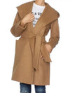 RIALTO hooded belted coat 21016022 000 001 - MAX MARA - BALAAN 5