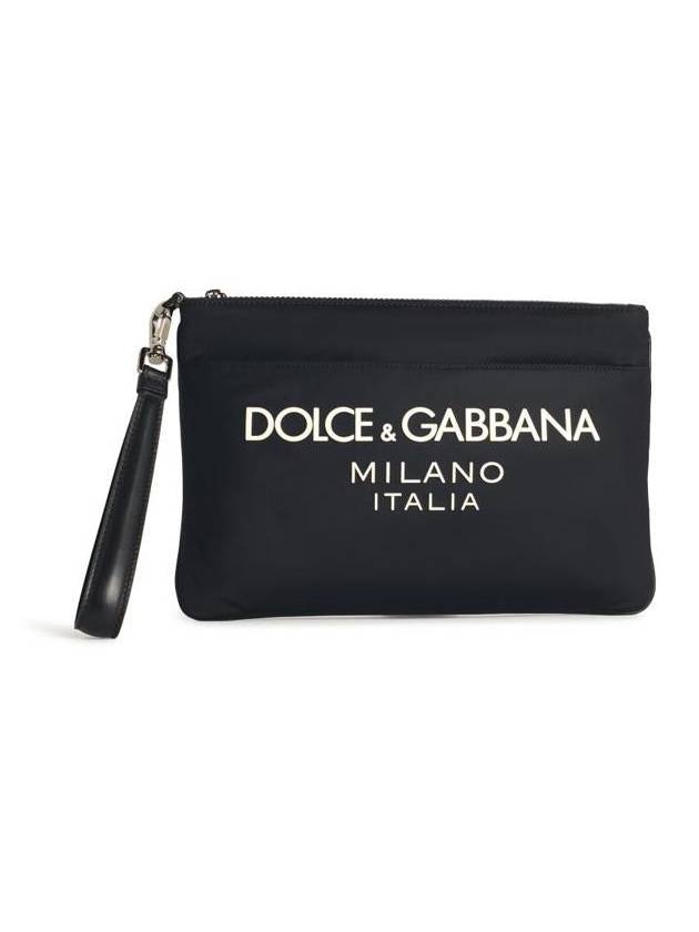 23 fw nylon pouch WITH rubber rise logo Dolce GABBANA BP3259 AG182 8B956 B0230516849 - DOLCE&GABBANA - BALAAN 2