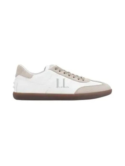 Tabs Smooth Leather Low Top Sneakers White - TOD'S - BALAAN 2