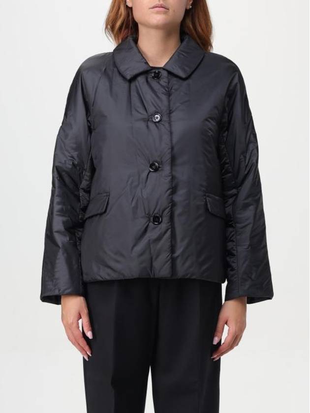 Greens Water Repellent Jacket Black - MAX MARA - BALAAN 2