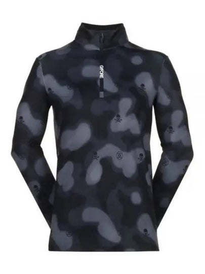 GFORE MENS BRUSHED BACK TECH 14 ZIP PULLOVER GMM000001 ONYX BLUR CAMO Men s Quarter - G/FORE - BALAAN 1