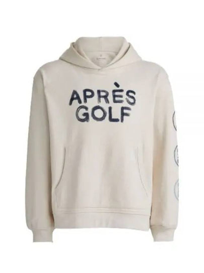 Après Golf Unisex Oversized French Terry Hoodie Beige - G/FORE - BALAAN 2