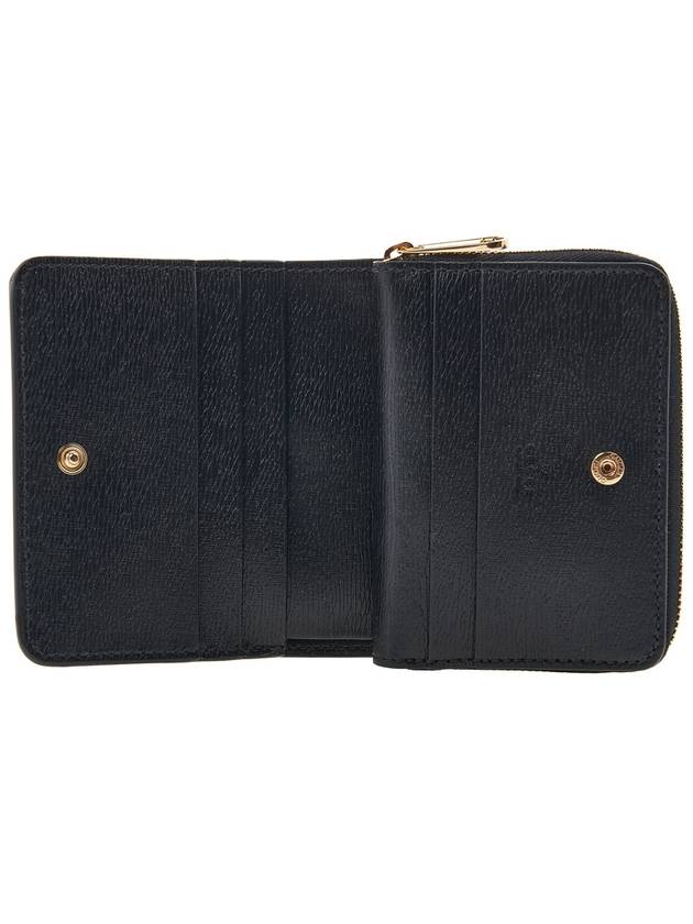 Script Leather Mini Card Wallet Black - GUCCI - BALAAN 11