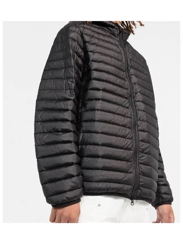 Loom Woven Chambers R-Nylon Down-TC Packable Jacket Black - STONE ISLAND - BALAAN 5