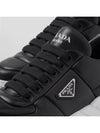 Padded Nappa Leather Low Top Sneakers Black - PRADA - BALAAN 5