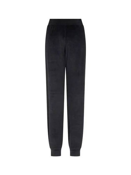 UNDERWEAR Women s Stretch Velor Lounge Jogger Pants Black 271534 - EMPORIO ARMANI - BALAAN 1