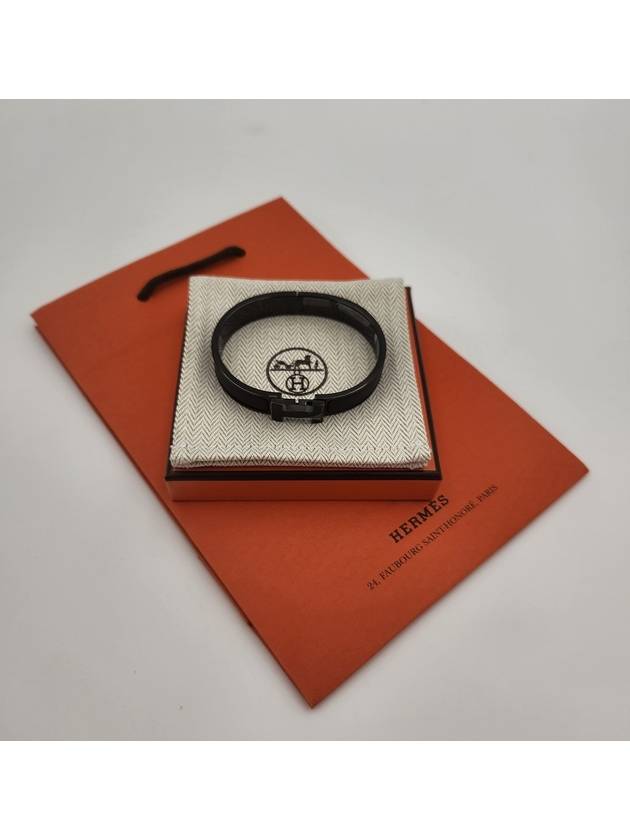 Clic HH So Bracelet Black - HERMES - BALAAN 2