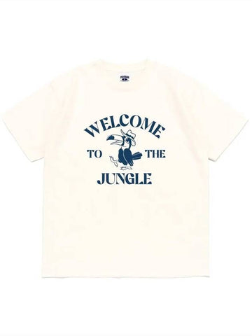 JUNGLE BIRD T SHIRTS IVORY - POLYGRAM - BALAAN 1