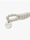 Intrecciato Double Weaving Bracelet White - BOTTEGA VENETA - BALAAN 4