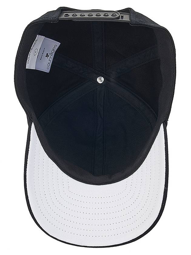 Signature Cotton Ball Cap Black - COURREGES - BALAAN 6