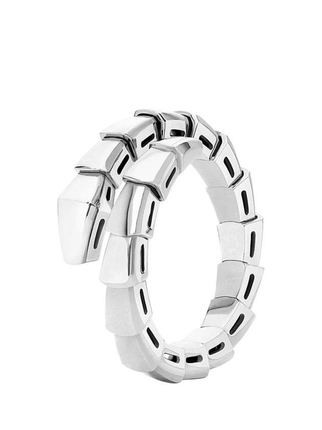 Serpenti Viper 1 Coil Ring White Gold 358648 - BVLGARI - BALAAN 2