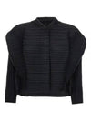 Thicker Bounce Jacket Black - ISSEY MIYAKE - BALAAN 2