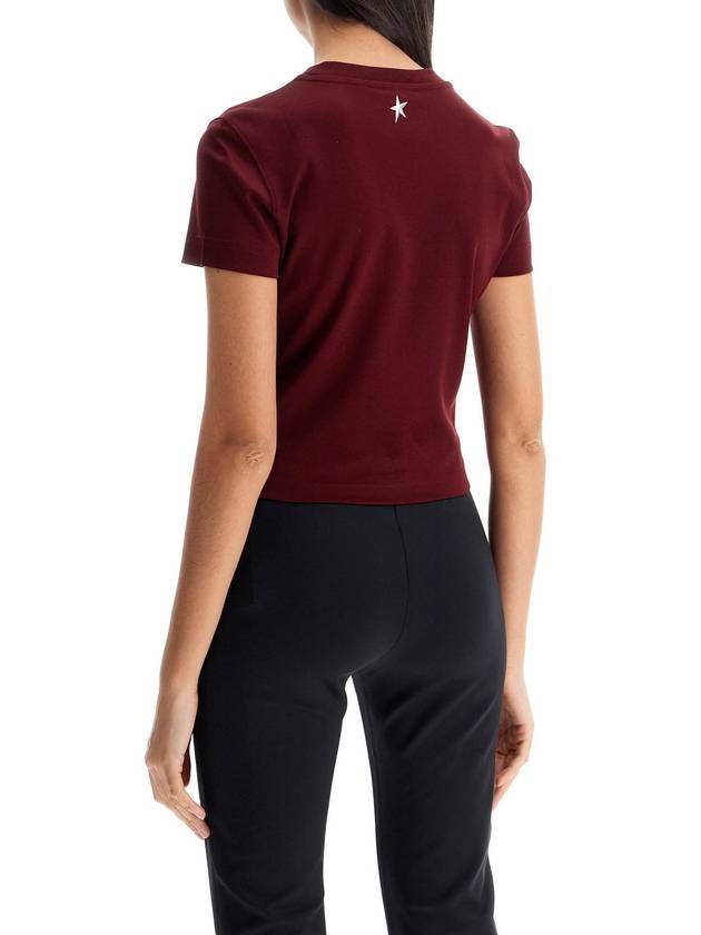 cropped t-shirt with piercing - MUGLER - BALAAN 3