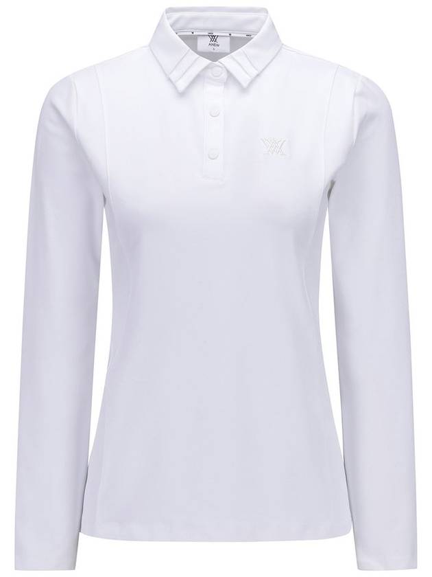 WOMEN COLLAR POINT LONG T SHIRTWH - ANEWGOLF - BALAAN 1