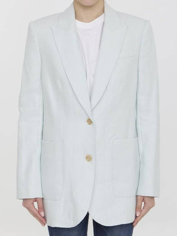 Natura Linen Jacket - ZIMMERMANN - BALAAN 1