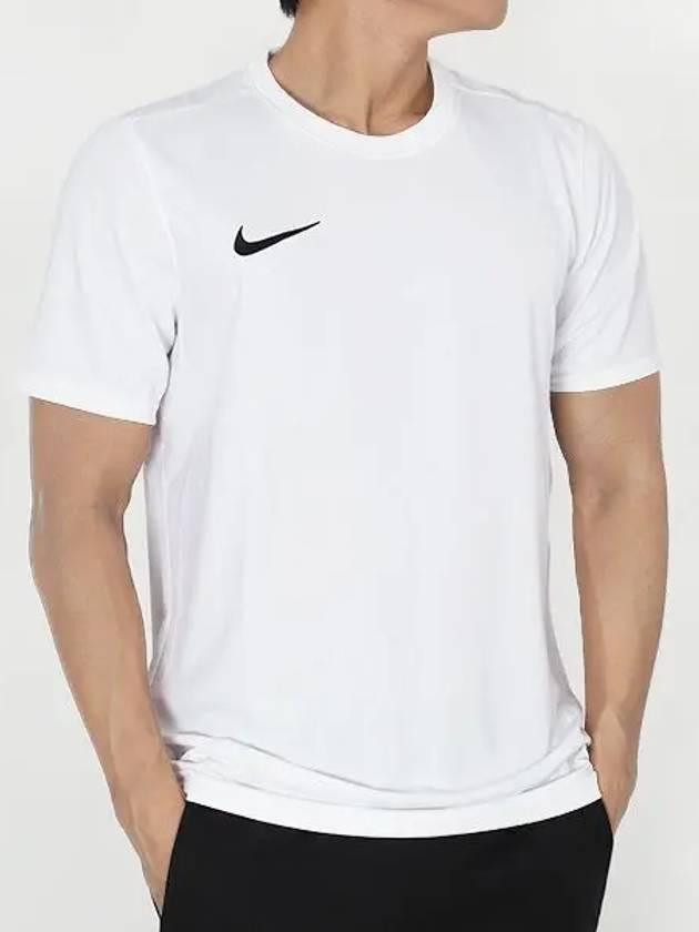 Dri Fit Park 7 Short Sleeve T-Shirt White - NIKE - BALAAN 2