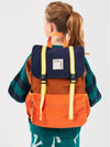 Color Block Technique Backpack School Bag B224AI025 Italian Kids - BOBO CHOSES - BALAAN 2