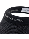 Women s Marina Sun Visor HAT50318 CHARCOAL BLACK LOGO - HELEN KAMINSKI - BALAAN 6