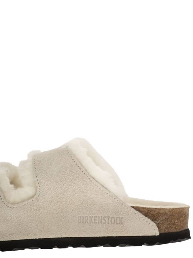 Arizona Shearling Slippers Antique White - BIRKENSTOCK - BALAAN 8