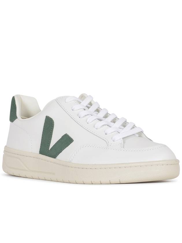 V 12 Leather Low Top Sneakers White - VEJA - BALAAN 3