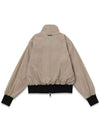 Waffen Windbreaker Jacket Jumper Zip-up Vest Windbreaker Beige MCFW23OPS 3BE - MACKY - BALAAN 3