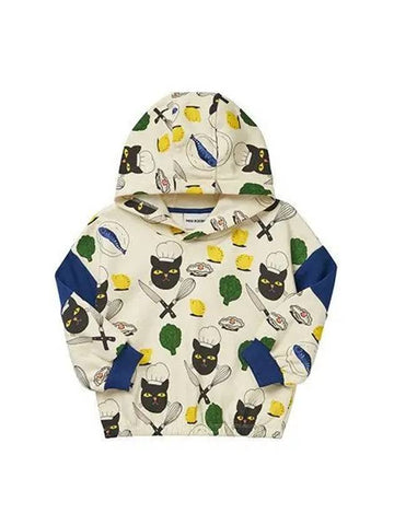 2372013300 Chef Cat Logo Junior Hoodie 271782 1138443 - MINI RODINI - BALAAN 1