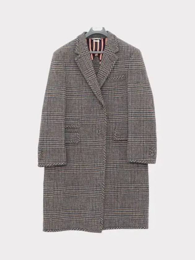 Prince Of Wales Vent Over Single Coat Brown - THOM BROWNE - BALAAN 2