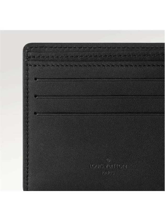 LV Aerogram Multiple Half Wallet Black - LOUIS VUITTON - BALAAN 3