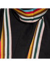 Central Multi Stripe Muffler Black - PAUL SMITH - BALAAN 5