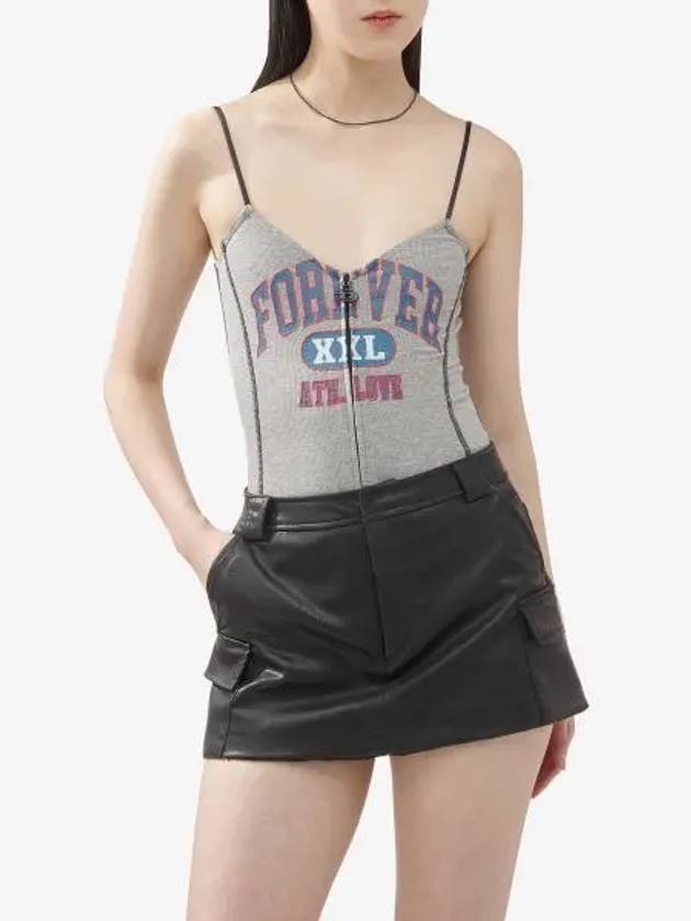 T-Lye Bodysuit Grey - DIESEL - BALAAN 2