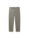 Wool Tapered Set-up Straight Pants Grey - SOLEW - BALAAN 1