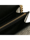 GG Chain Shoulder Bag Black - GUCCI - BALAAN 6