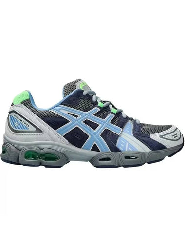 Gel Nimbus 9 Low Top Sneakers Steel Gray Blue - ASICS - BALAAN 1