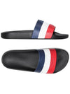 BASILE Three Stripes Logo Slippers 4C000 30 01A49 998 - MONCLER - BALAAN 1