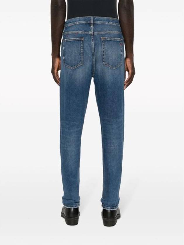 2020 D-Viker Straight Jeans Blue - DIESEL - BALAAN 4