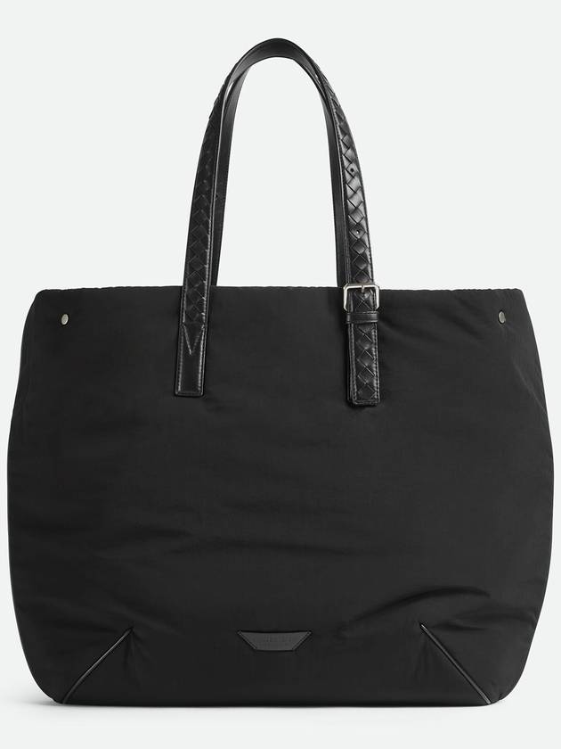 Navenue Padded Tote Bag Black - BOTTEGA VENETA - BALAAN 3