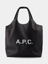 Ninon Logo Print Tote Bag Black - A.P.C. - BALAAN 5