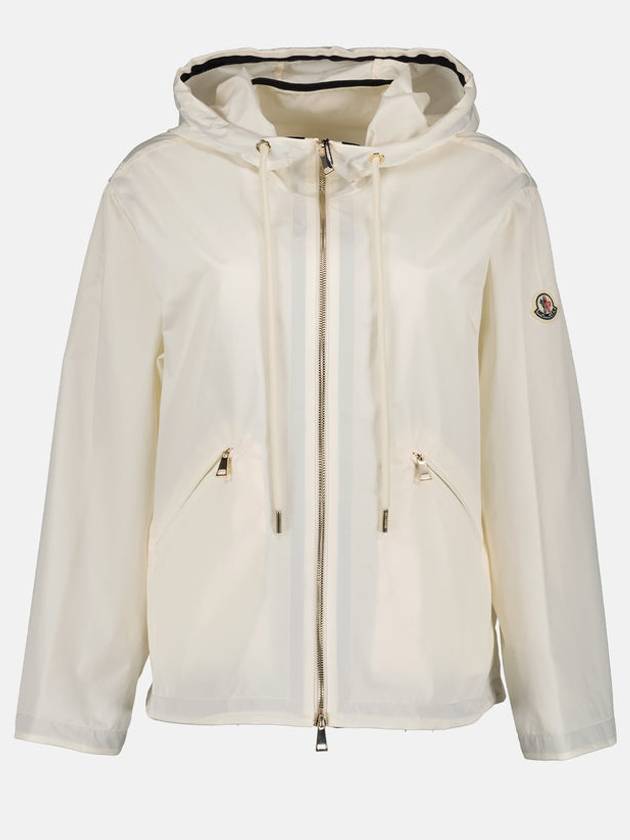 Cassiopea Zip Up Hoodie White - MONCLER - BALAAN 2