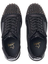 Louis Junior Spike Low Top Sneakers Black - CHRISTIAN LOUBOUTIN - BALAAN 7