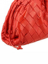 Intrecciato Mini Pouch Bag Red - BOTTEGA VENETA - BALAAN 8