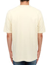 30/1 Sponge Fleece Short Sleeve Sweatshirt Beige - CP COMPANY - BALAAN 4