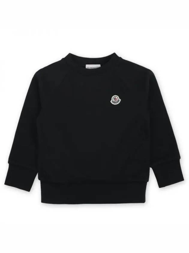 Kids Lettering Wappen Logo Sweatshirt 8 10A 8G00002 899PS 999 270502 1141064 - MONCLER - BALAAN 1