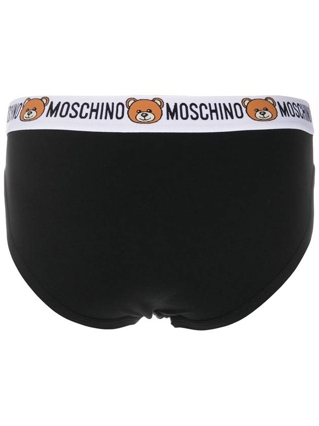 underwear 13844402 A0555 black - MOSCHINO - BALAAN 4