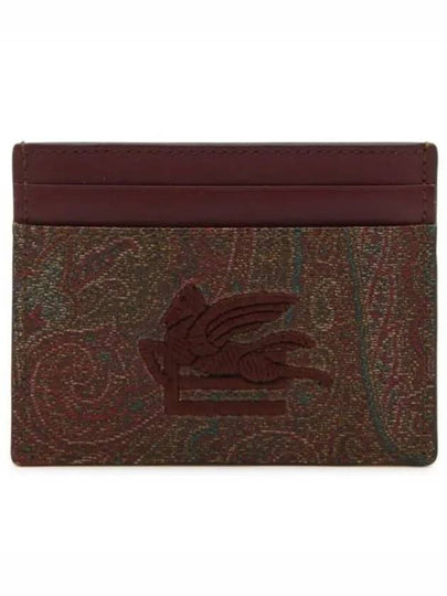 Tesuto Paisley Card Wallet Brown - ETRO - BALAAN 2