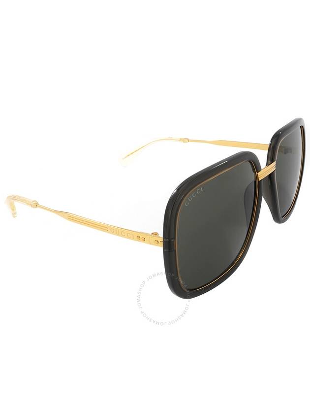 Gucci Grey Square Ladies Sunglasses GG0905S 001 60 - GUCCI - BALAAN 3