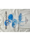 Black Luminous Jellyfish Short Sleeve TShirt W241TS05 - WOOYOUNGMI - BALAAN 7