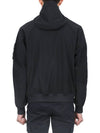 Light Soft Shell R E Dye Technology In Recycled Polyester Hooded Jacket Black - STONE ISLAND - BALAAN 6