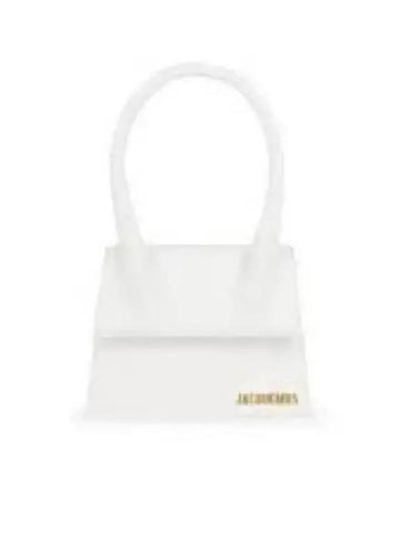 Jacquemus Le Chiquito Moyen Tote Bag White 213BA0023000100SS23 - JACQUEMUS - BALAAN 1