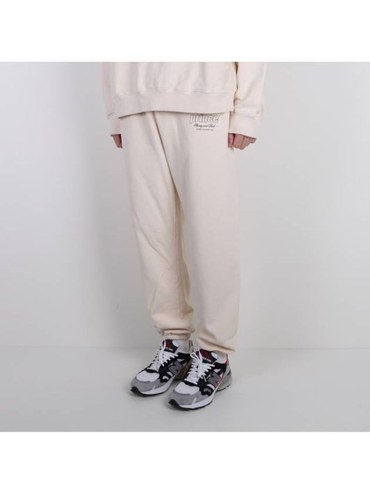 Logo Health Track Pants Cream - SPORTY & RICH - BALAAN 2