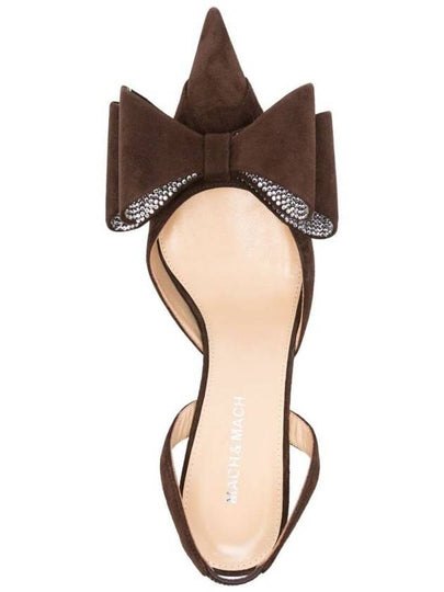 Mach & Mach Le Cadeau Kitten Heel Slingback Shoes - MACH & MACH - BALAAN 2